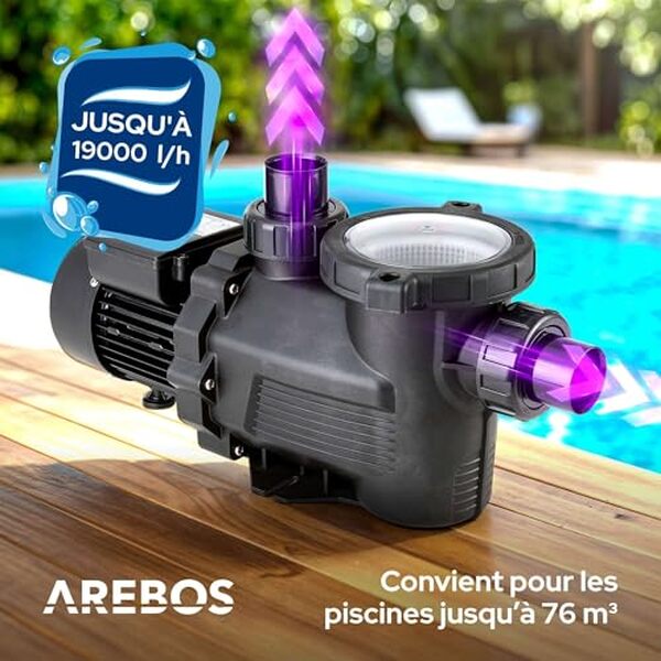 Découvrez notre test détaillé de la pompe de piscine Arebos 800 W : performances, efficacité énergétique et avis d'utilisateurs pour bien choisir votre équipement.