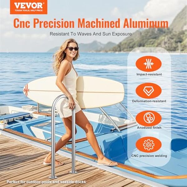 Découvrez notre test complet de la rampe piscine VEVOR : sécurité optimale, montage facile et design pratique pour profiter de votre piscine en toute confiance.