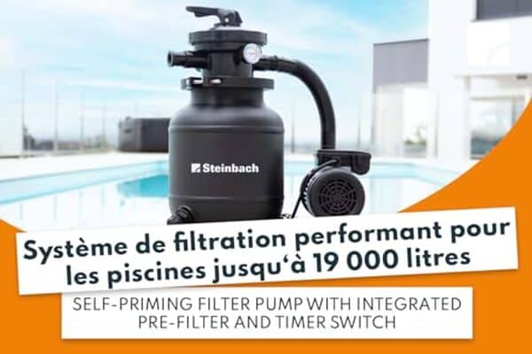 Découvrez notre test détaillé de la pompe Steinbach 250N : performances, avantages et conseils pour optimiser la filtration de votre piscine. 