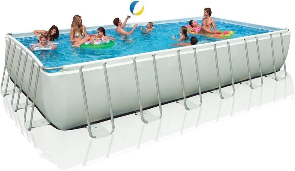Test de la piscine tubulaire Ultra Intex 732x366 avec filtrage