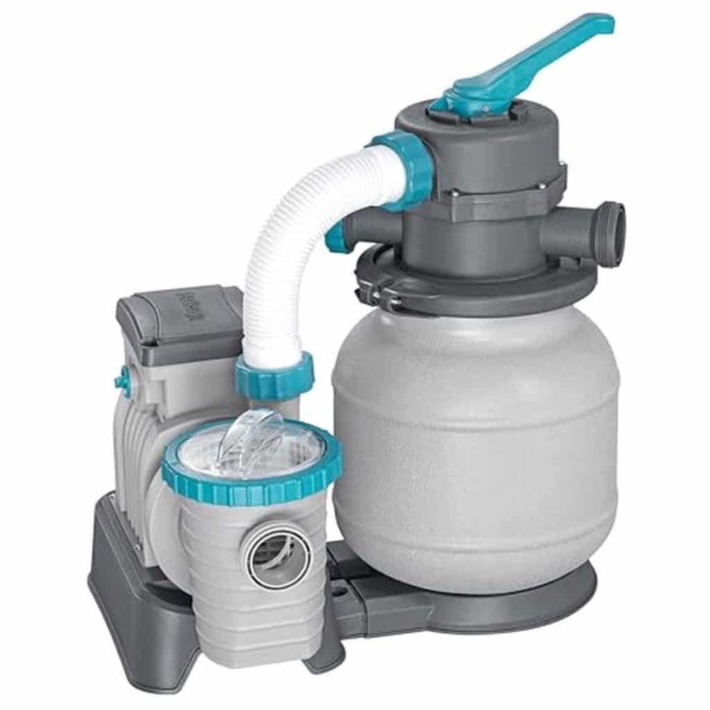 Test de la pompe de filtration à sable Bestway pour piscine hors sol