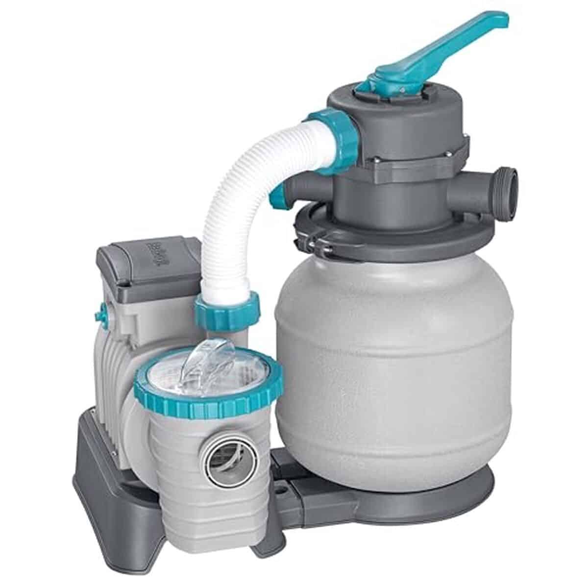Test de la pompe de filtration à sable Bestway pour piscine hors sol