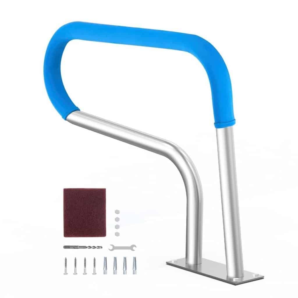 Test de la rampe piscine VEVOR en acier inoxydable