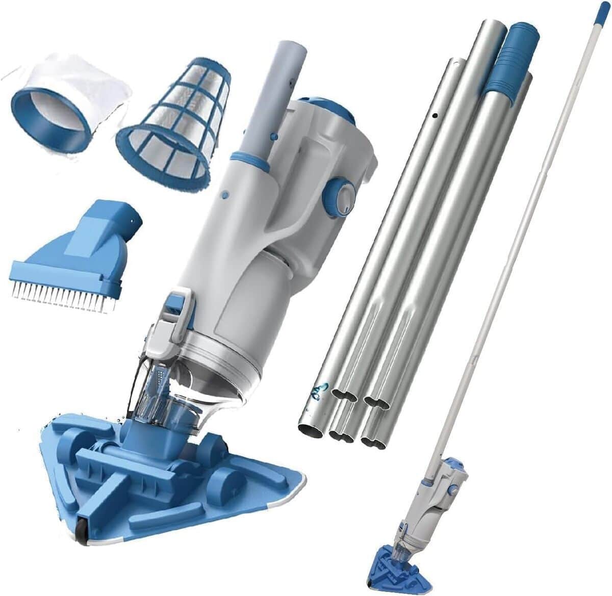 Test de l'aspirateur de piscine portatif XTRovac 320