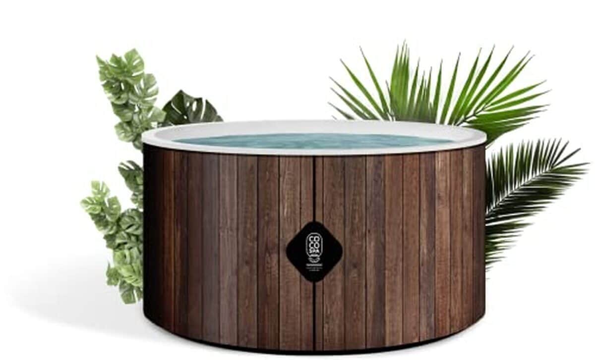 Test du spa gonflable helsinki de coco spa : 140 jets de massage pour 4 personnes