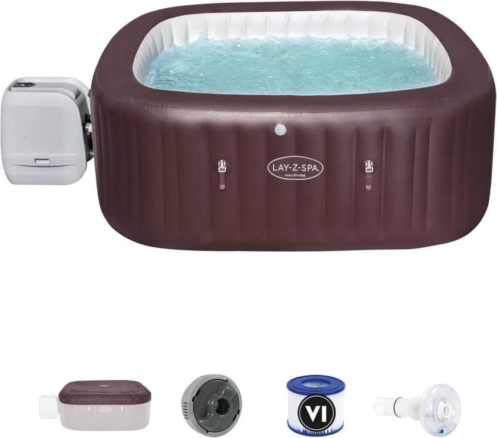 Test du spa gonflable maldives hydrojet pro™ : confort ultime