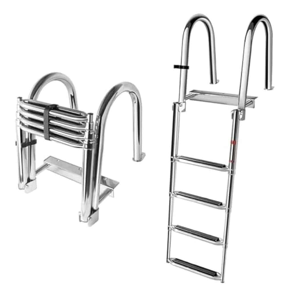 Test : échelle de piscine pliable GLZXMQBP pour yacht et pontons