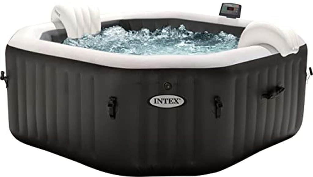 Test Intex Jet à bulles Pure SPA Octagon 4 places