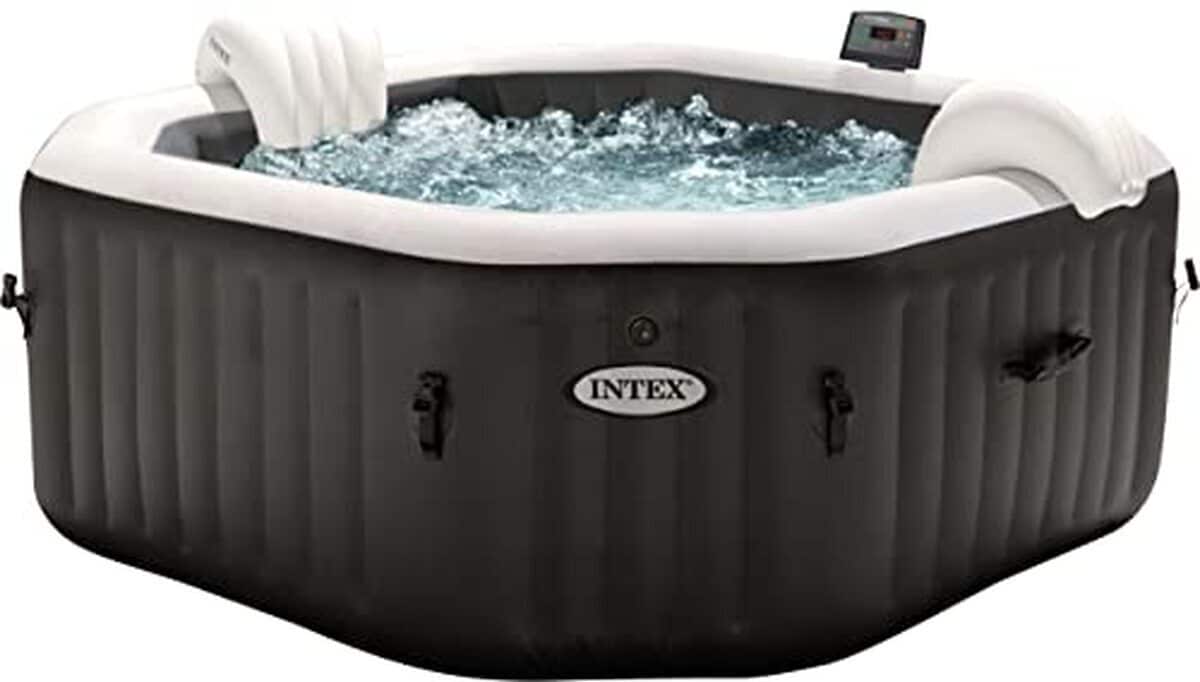 Test Intex Jet à bulles Pure SPA Octagon 4 places
