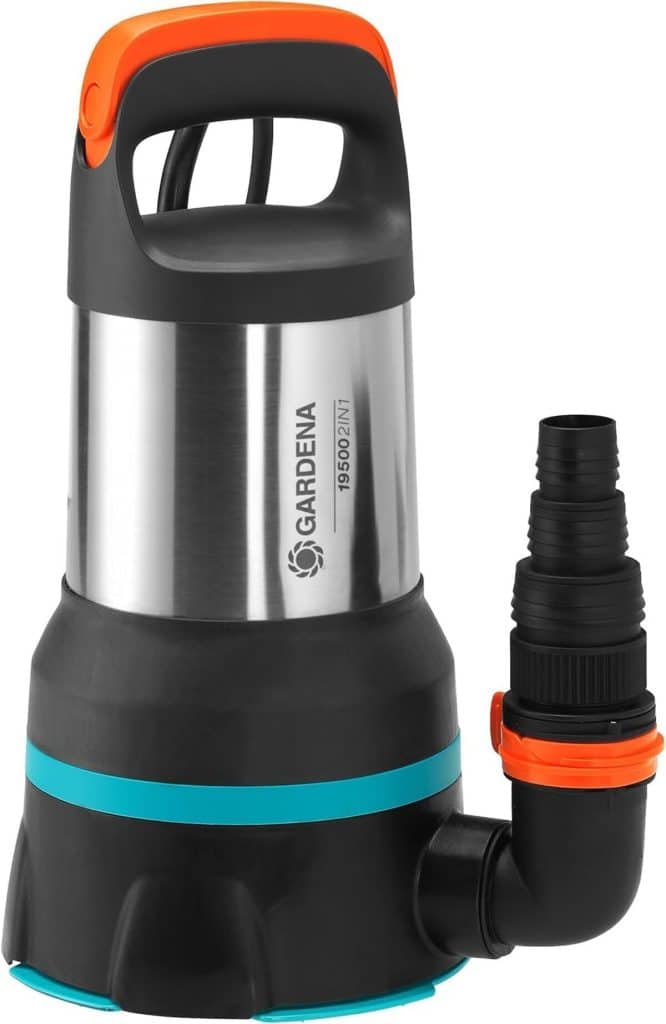 Test pompe Gardena Aquasensor 19500 : débit max et efficacité