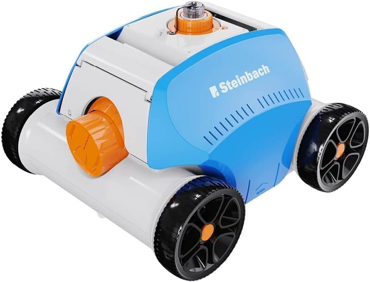 Test steinbach poolrunner battery+ : aspirateur de fond sans fil jusqu'à 2h d'autonomie