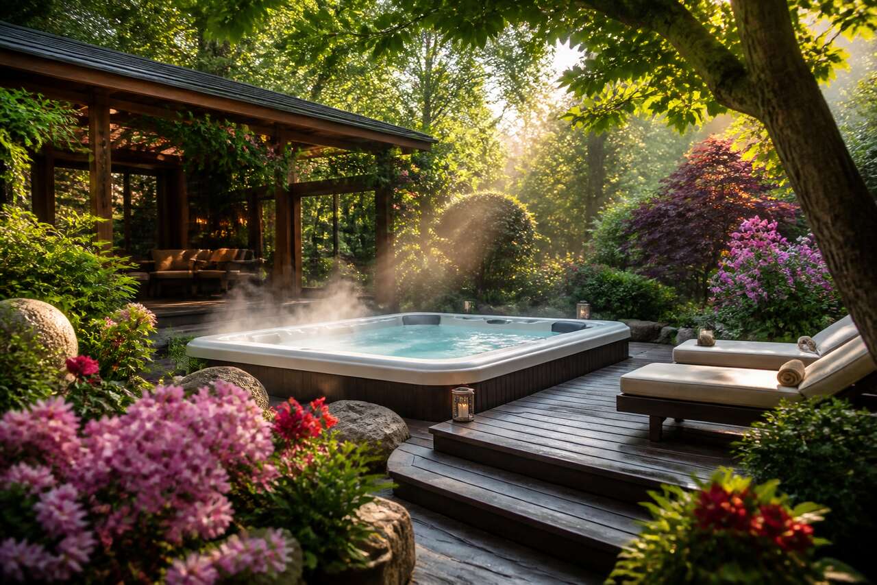 Choisir le bon emplacement pour votre spa Choisir le bon emplacement pour votre spa