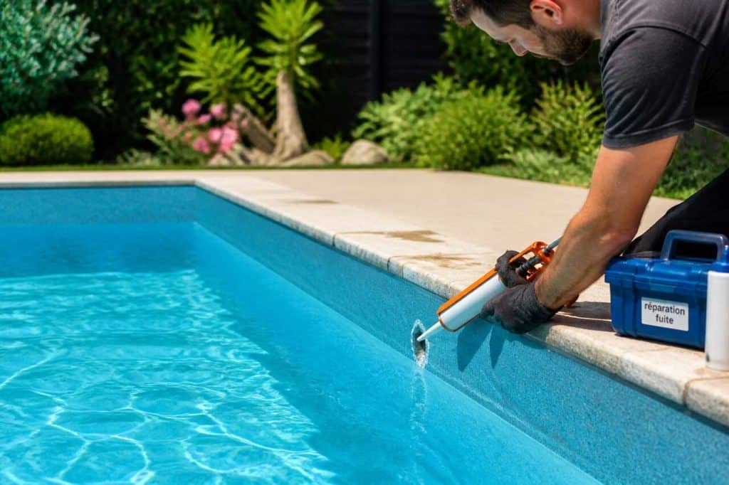 Comment colmater une fuite de piscine enterrée ?