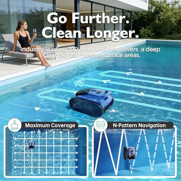 Découvrez notre test détaillé du robot aspirateur piscine 2027 capable de nettoyer 2150 m². Performances, avantages et avis pour choisir le meilleur modèle.