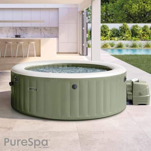 Découvrez notre test complet du spa gonflable Intex PureSpa olive 4 places : performances, avantages et inconvénients pour bien choisir votre spa. 