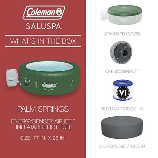 Découvrez notre test complet du spa gonflable Coleman Palm Springs AirJet : performances, installation, confort et prix pour choisir le meilleur spa gonflable. 