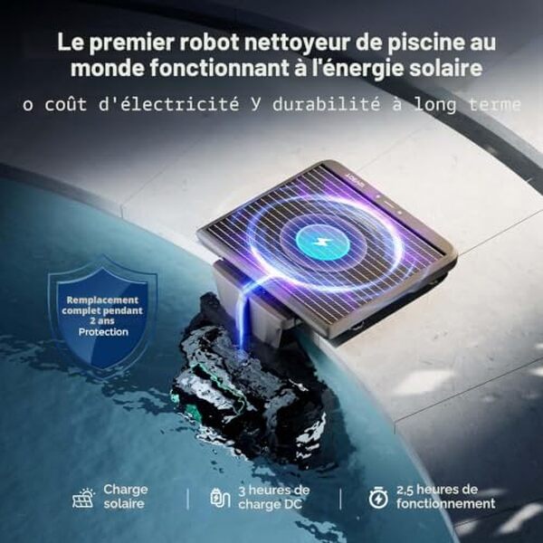 Découvrez notre test détaillé du robot piscine Wybot S2 : autonomie solaire, efficacité de nettoyage et fonctionnalités intelligentes pour votre piscine.