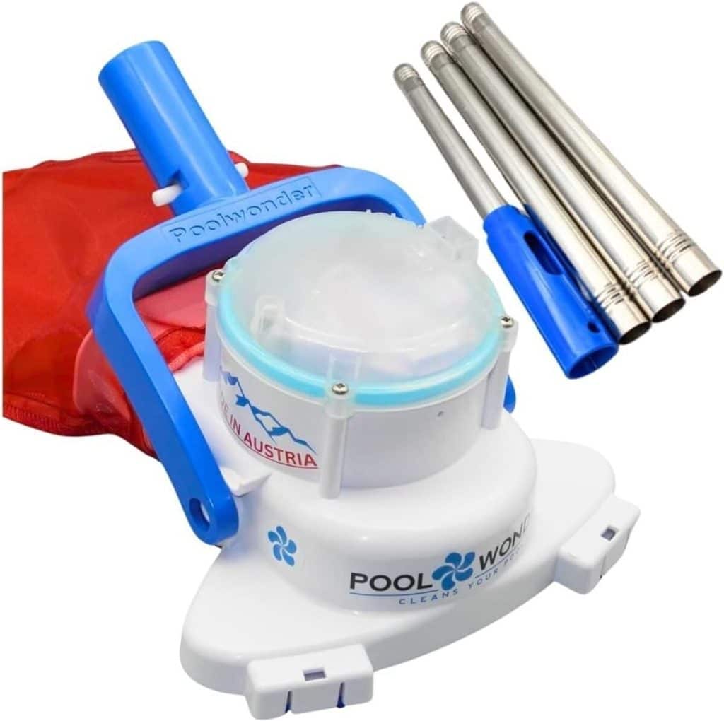 Test : aspirateur de piscine Poolwonder Cleverix à batterie