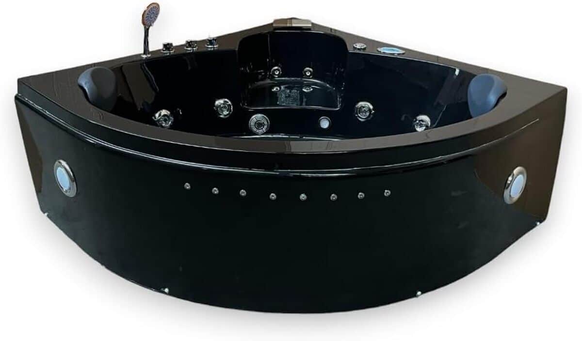 Test baignoire balnéo Dolphin 150 : spa massant chromothérapie