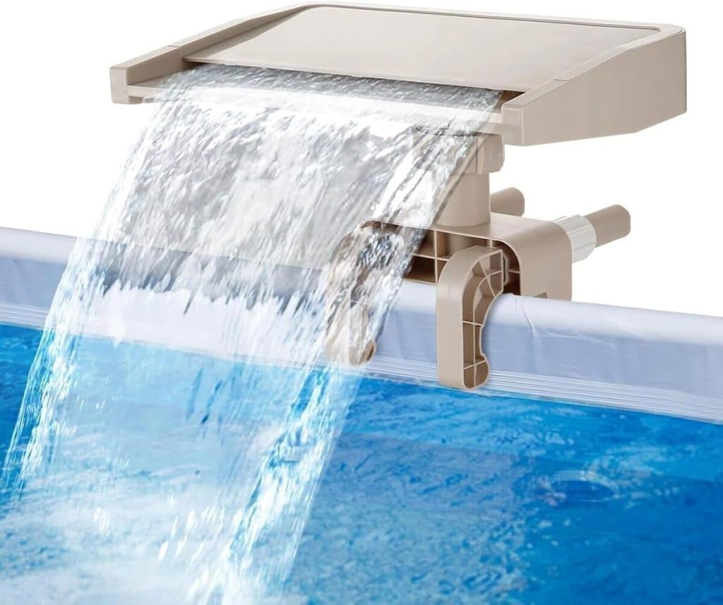 Test : cascade relaxante pour piscine hors sol