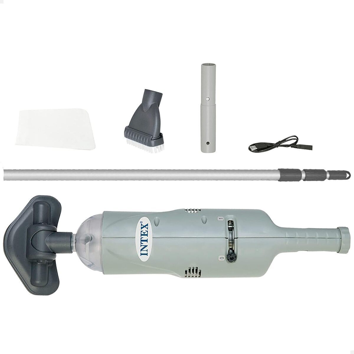 Test de l'aspirateur sous-marin Intex à piles