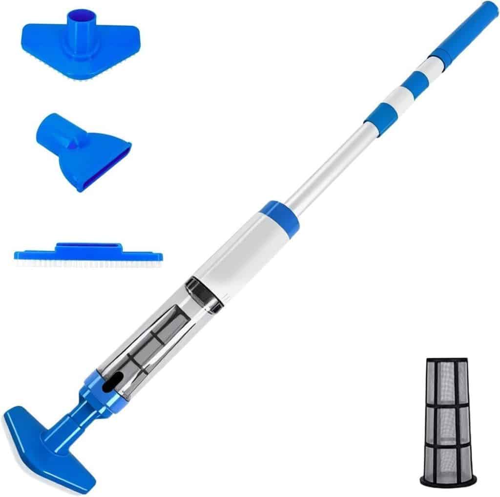 Test du Bostar aspirateur de piscine sans fil 20L/Min