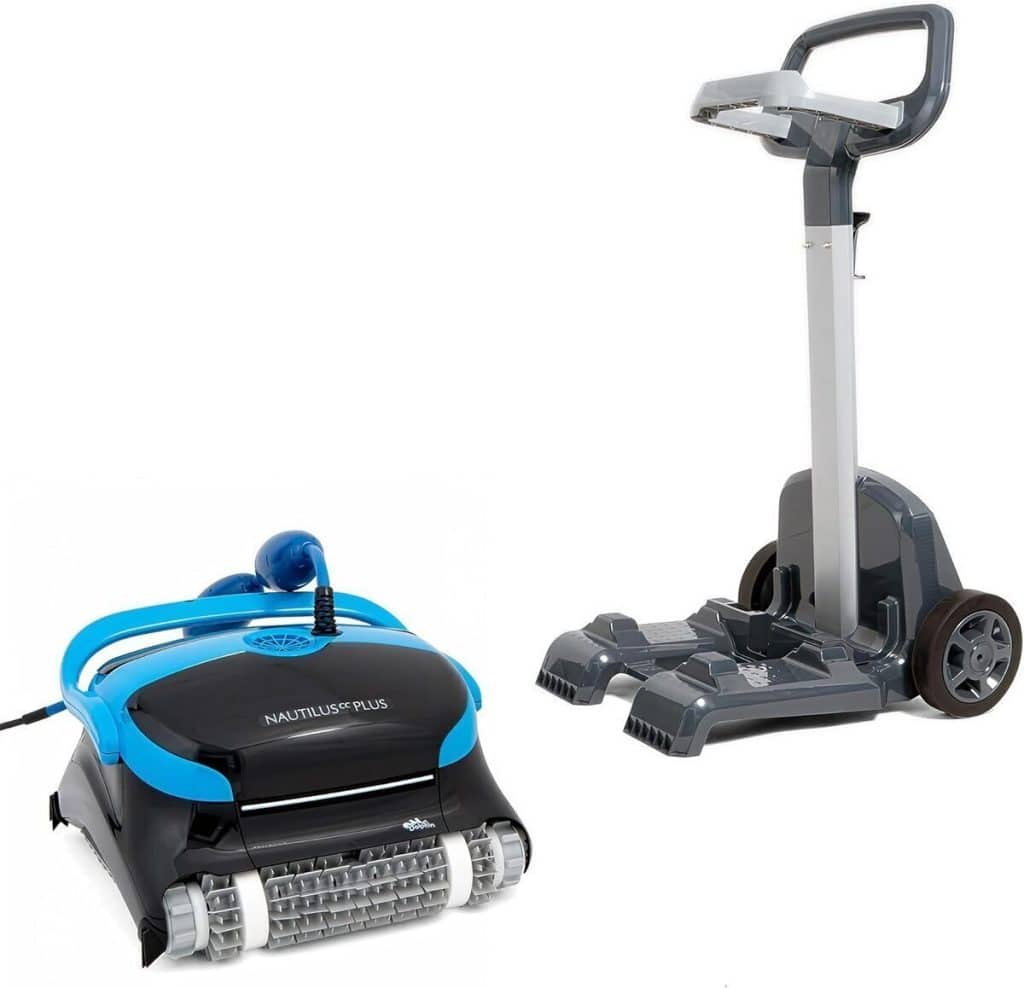 Test du Dolphin Nautilus CC Plus : robot aspirateur piscine efficace