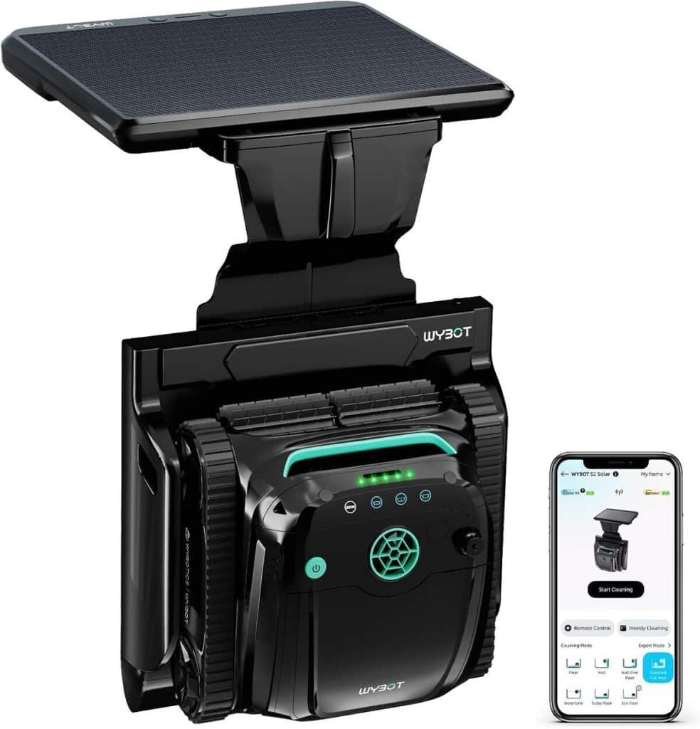 Test du robot piscine Wybot S2 : nettoyage intelligent et autonomie solaire