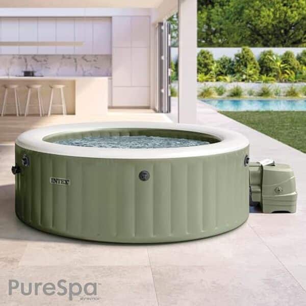 Découvrez notre test complet du spa gonflable Intex PureSpa olive 6 places : caractéristiques, avantages et avis pour bien choisir votre spa. 