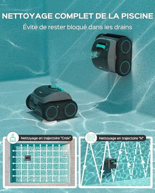 Découvrez notre test détaillé du wybot C1-plus : robot piscine intelligent, sans fil et ultra efficace pour nettoyer votre bassin automatiquement.