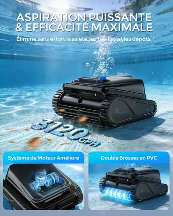 Découvrez notre test détaillé du robot piscine Y50SE avec sa navigation sans fil et intelligente. Performances, avantages et caractéristiques techniques pour un bassin impeccable. 