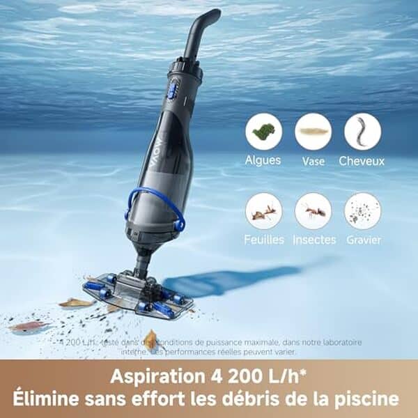 Découvrez notre test complet du mOVA Handler V10, aspirateur de piscine sans fil performant. Caractéristiques, avantages et avis pour choisir le meilleur aspirateur de piscine. 