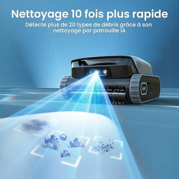 Découvrez notre test complet du robot nettoyeur piscine AIPER Scuba V3 équipé de vision IA : performances, avantages et verdict final pour votre piscine. 