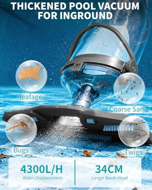 Découvrez notre test détaillé de l'aspirateur portatif pour piscine hors sol, creusée et jacuzzi noir : performances, avantages et recommandations d'achat.