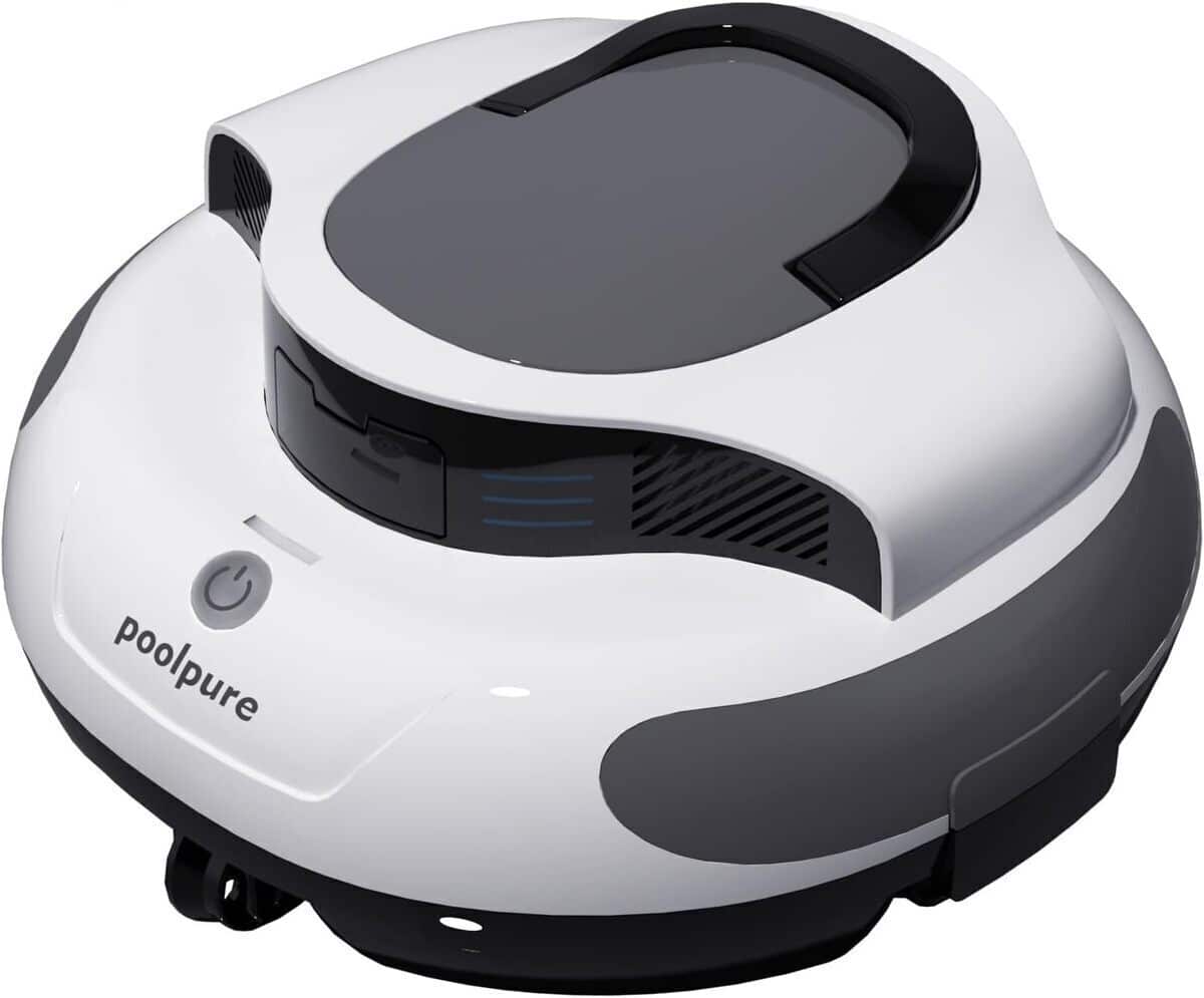 Test : aspirateur de piscine Poolpure, 5000 mAh sans fil