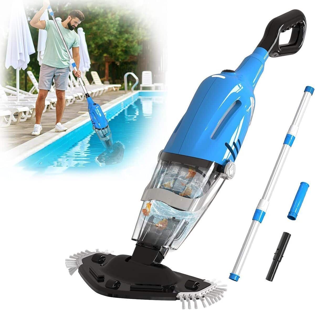 Test : aspirateur de piscine PoolyPoly 2026, sans fil et performant