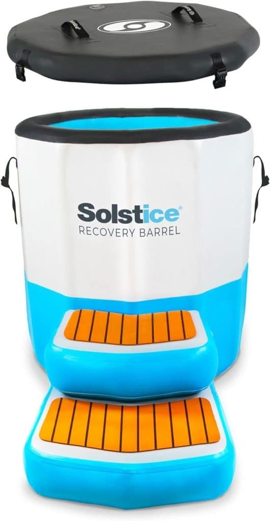 Test de la baignoire glacée gonflable Solstice : récupération optimale
