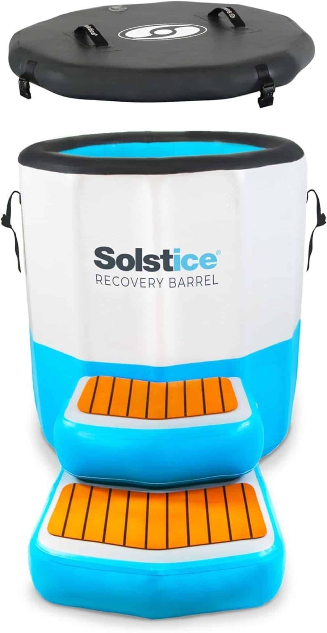 Test de la baignoire glacée gonflable Solstice : récupération optimale