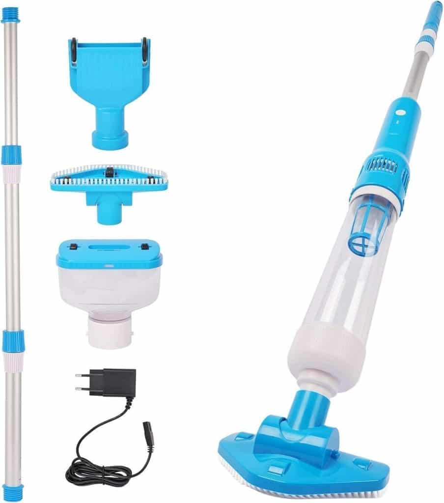 Test de l'aspirateur de piscine sans fil : nettoyeur performant et rapide