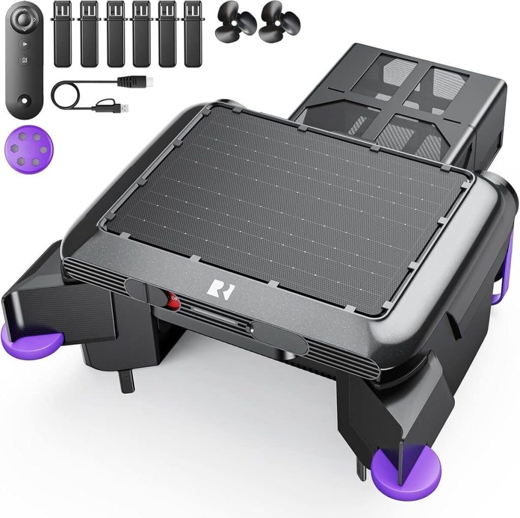 Test du Redkey S500 : robot piscine solaire performant 24/7