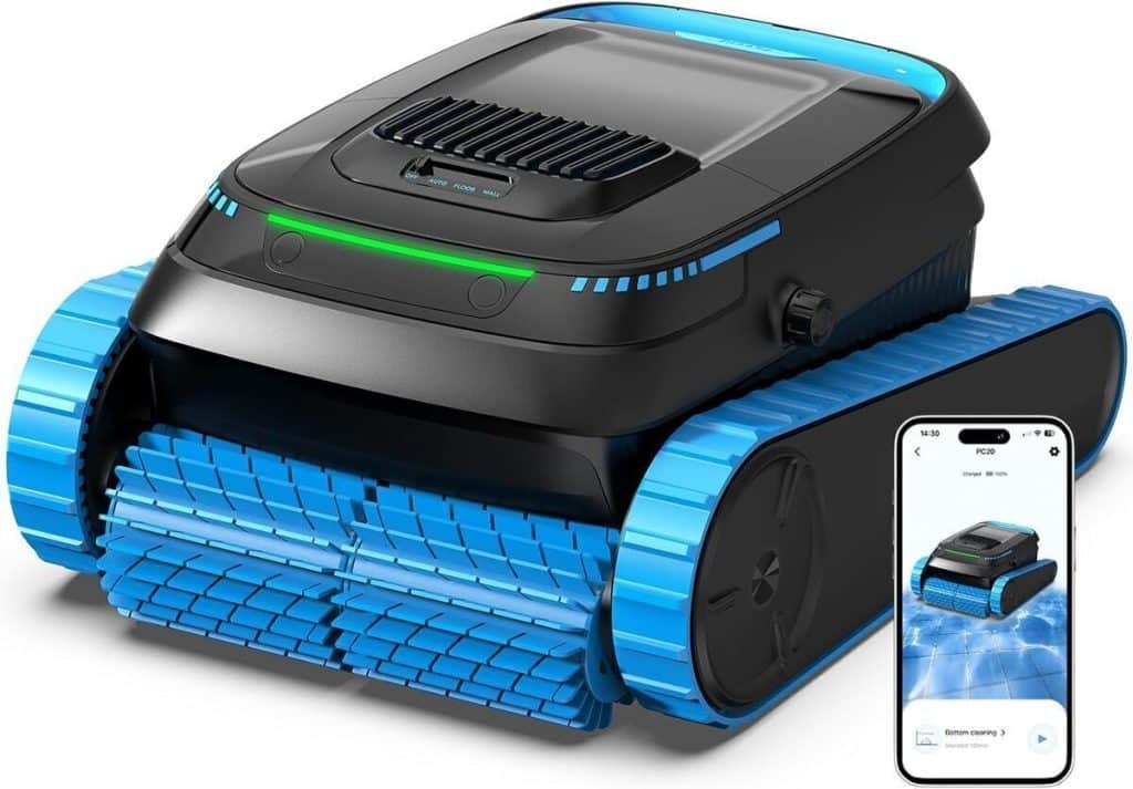 Test du robot de piscine PC20 Botluxe : performant et intelligent