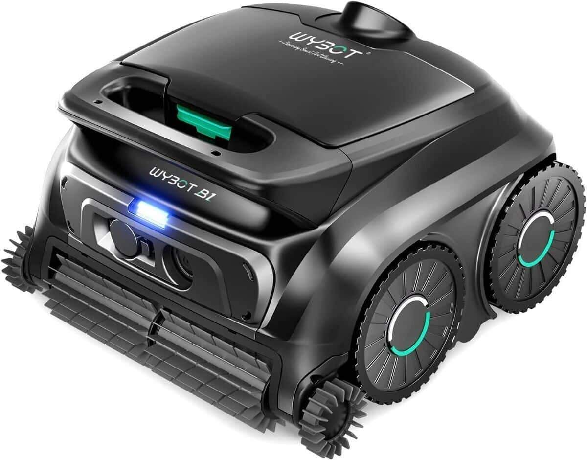 Test du robot de piscine sans fil WYBOT B1 : performances et autonomie