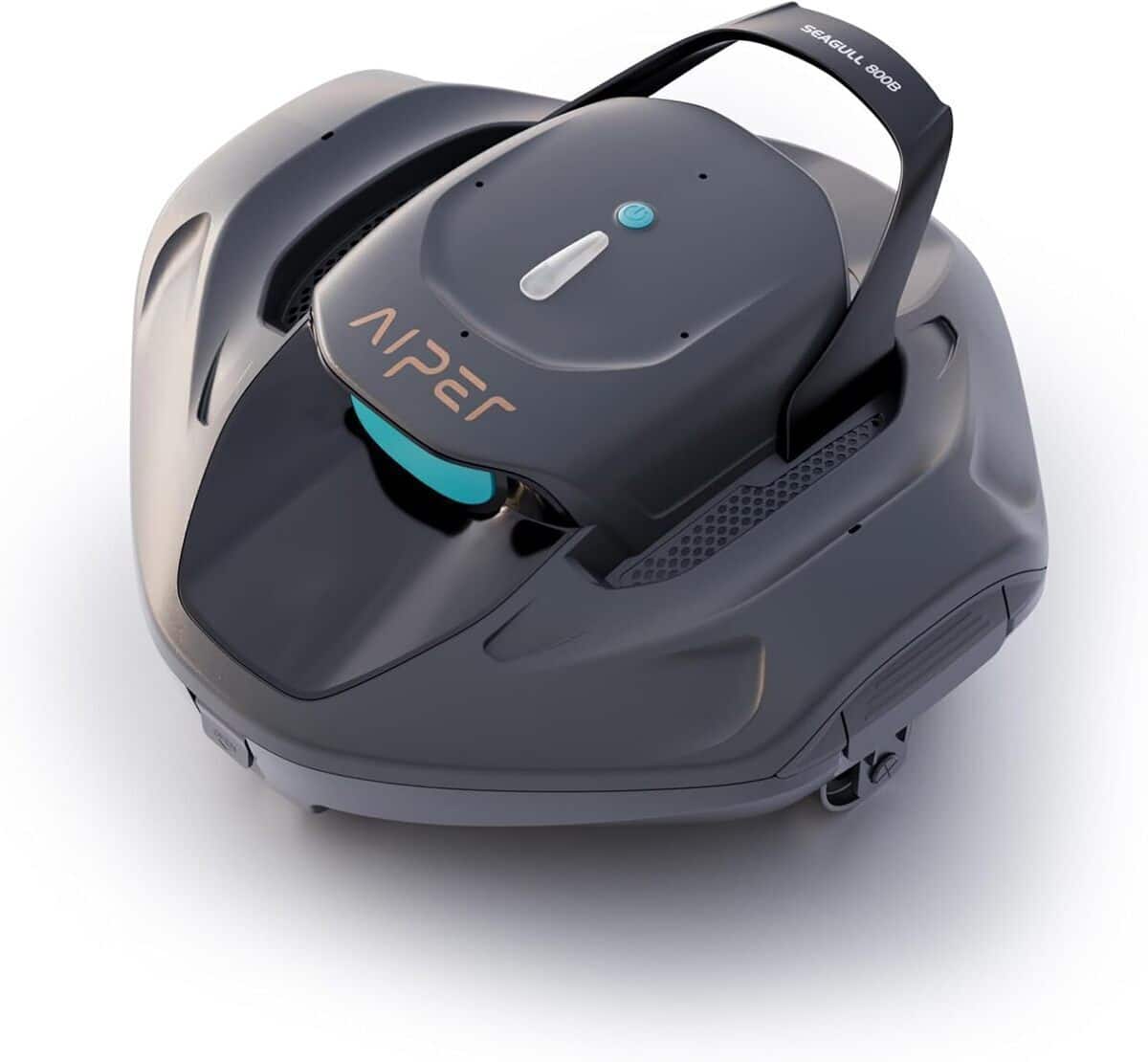 Test du robot piscine AIPER Seagull 800B : performance sans fil et forte aspiration
