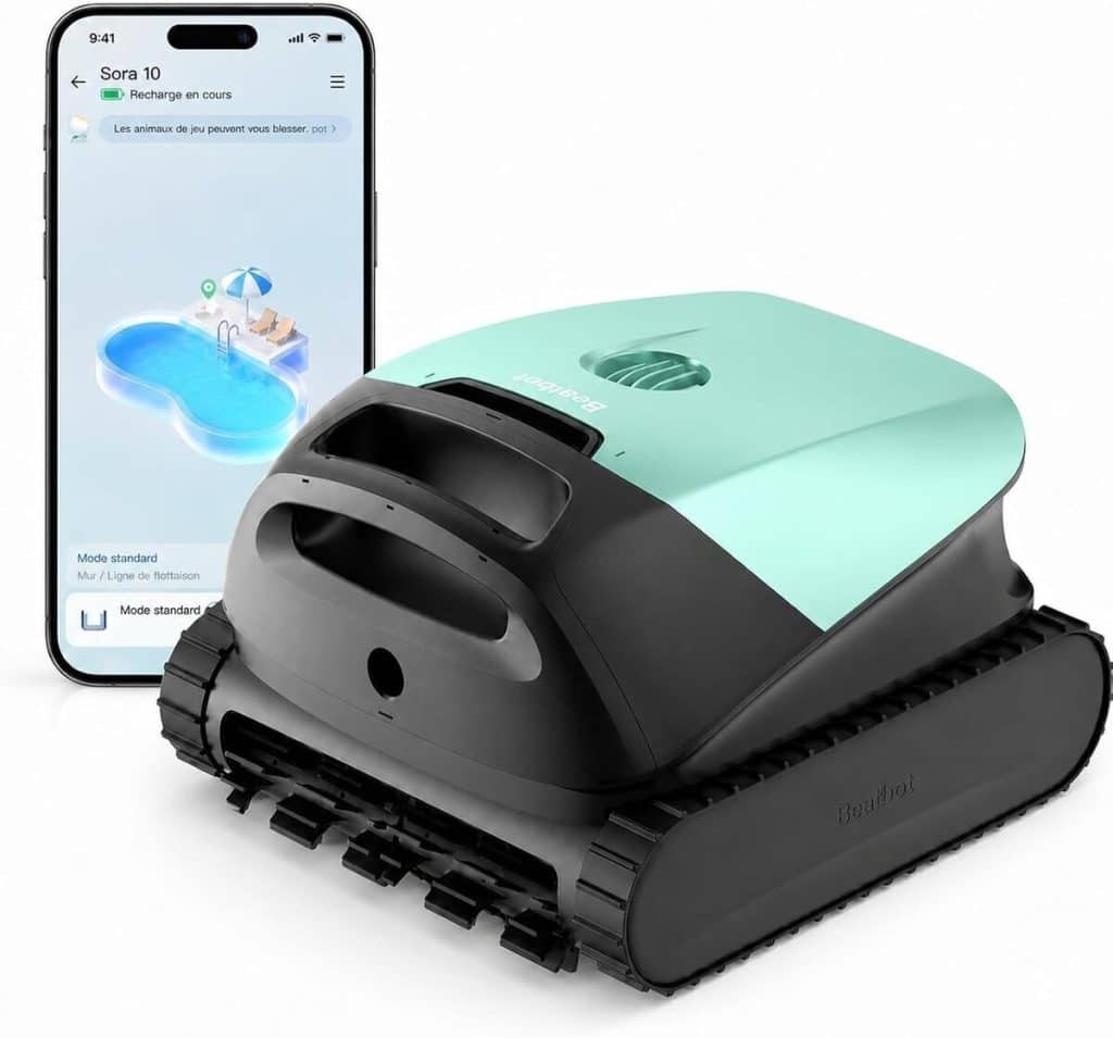Test du robot piscine Beatbot Sora 10 : puissance et innovation