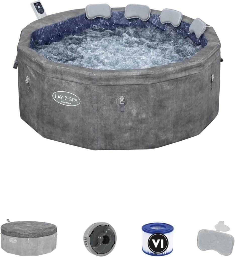 Test du spa gonflable Carrara Smart AirJet de Bestway : efficacité et confort
