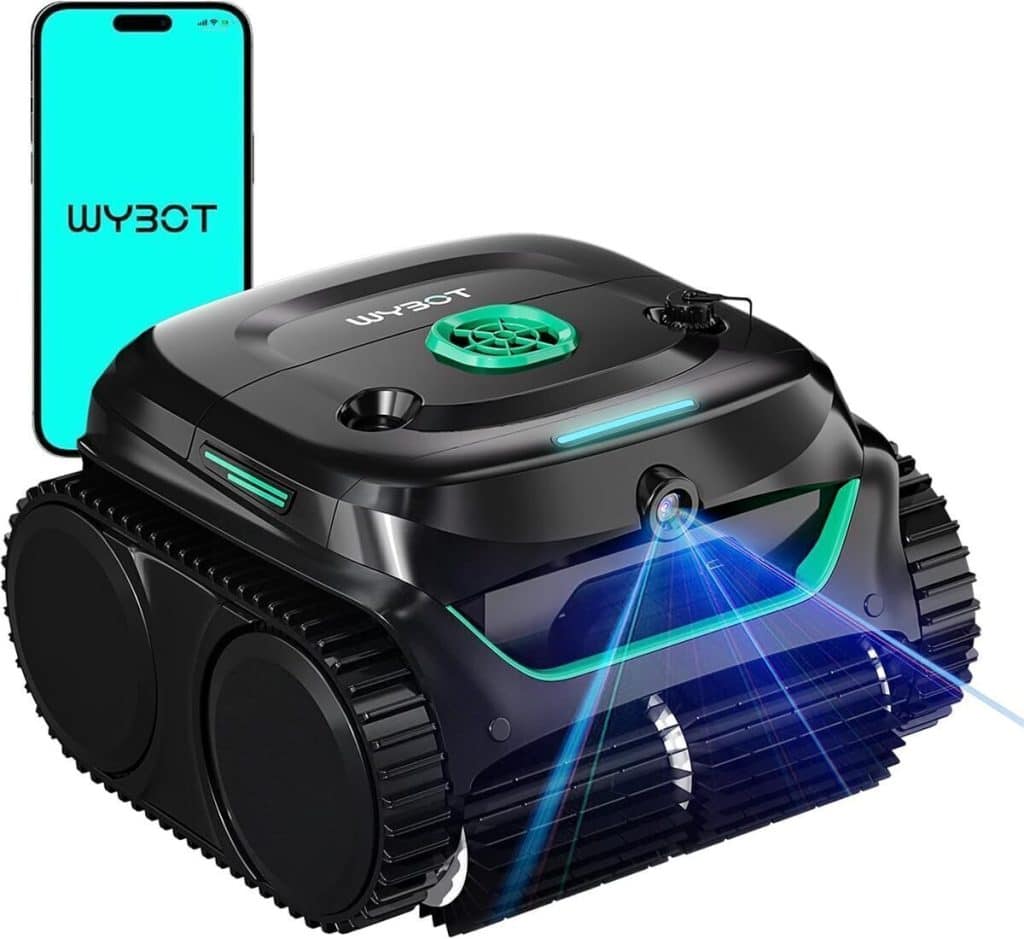 Test du WYBOT C2 Vision Plus : robot de piscine sans fil ultra-efficace