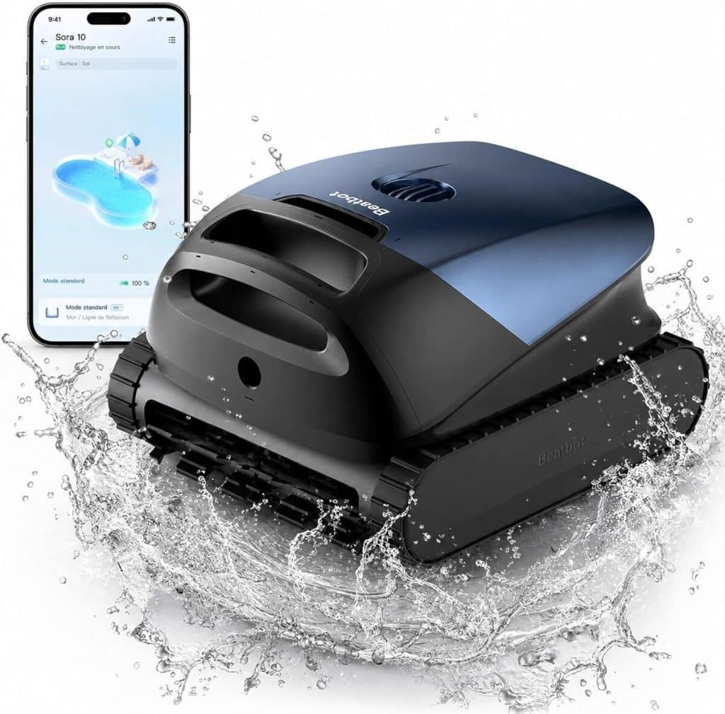 Test : robot piscine Beatbot Sora 10 ultra-puissant sans fil