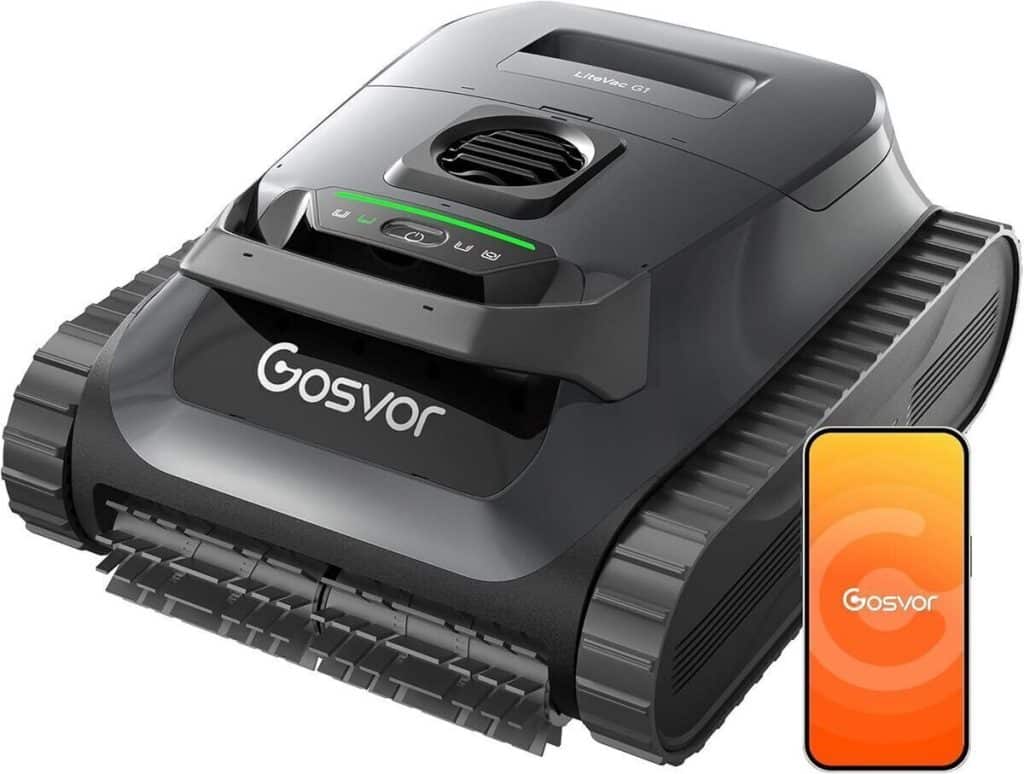 Test : robot piscine Gosvor LiteVac G1, léger et performant