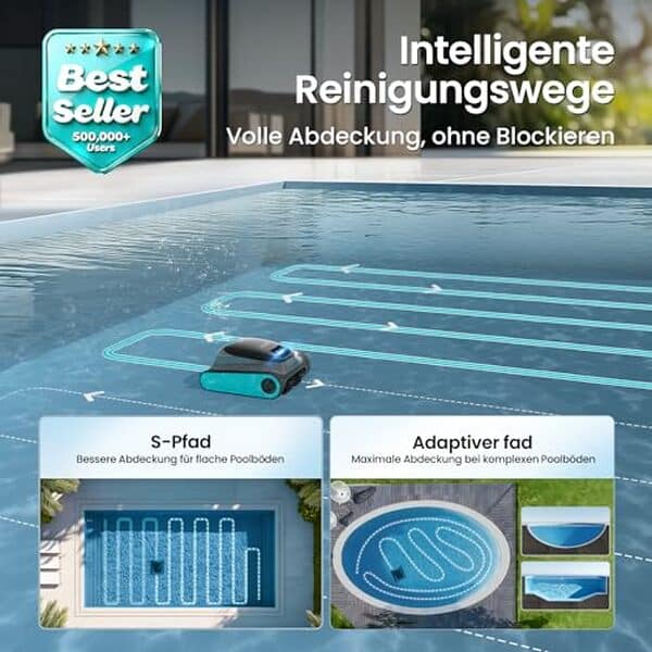 Découvrez le test complet du robot piscine Aiper Scuba S1 : performances, intelligence artificielle et efficacité de nettoyage pour votre piscine.