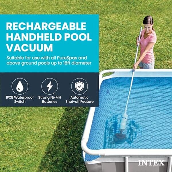 Découvrez notre test détaillé de l'aspirateur de piscine rechargeable Intex 28620EP : performances, avantages et avis pour un nettoyage efficace de votre bassin.